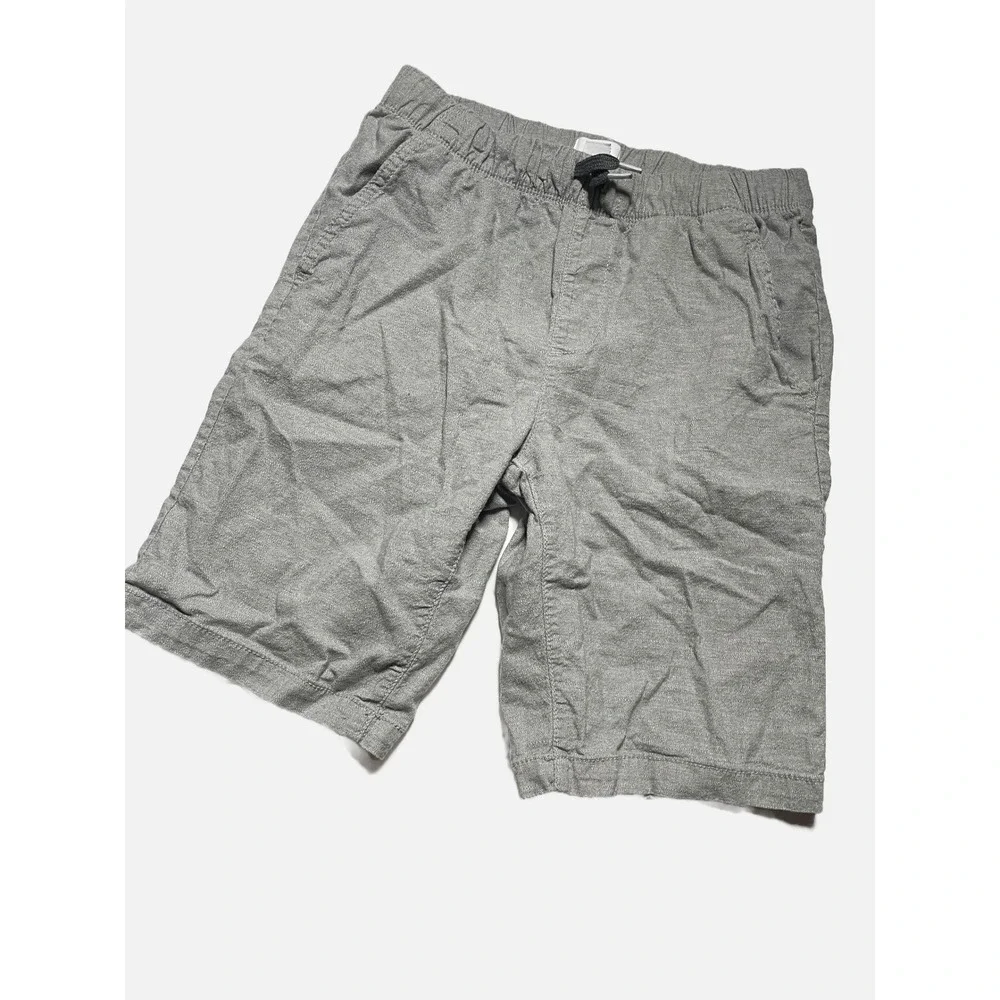 Old Navy Shorts Kids XL (14-16) Gray Elastic Waist Drawstring Casual Everyday